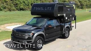 Super Lite Truck Camper  Travel Lite RV [upl. by Cornelius]