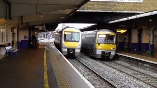 Chiltern Railways Class 168 Departing Banbury 31116 [upl. by Ailam]