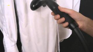 How To Steam A Shirt  Fridja Professional Garment Steamers School [upl. by Ahseryt]