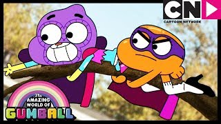 Gumball  Gumball The Optimistic Superhero  Cartoon Network [upl. by Attirehs]