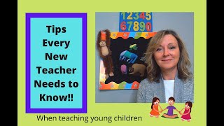 Tips Every New Teacher Needs to Know When Teaching Young Children [upl. by Krug]