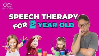 Speech Therapy for 2 Year Old at Home  Tips From a Speech Therapist [upl. by Odilo]