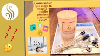 PABILO CORRECTO PARA VELAS DE SOJA AROMATICAS [upl. by Ettennor151]