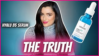 SPECIALIST testing LA ROCHE POSAY HYALU B5 SERUM the truth honest skincare review how to use [upl. by Reine]