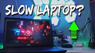 How to Fast or Speed UP a Slow Laptop For Gaming [upl. by Attenauq]