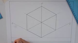 Cubo in Assonometria Isometrica [upl. by Carr]