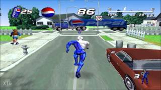 Pepsiman PS1 Gameplay HD [upl. by Attenwahs]