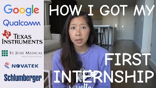 How I got my first internship in Electrical Engineering  Personal advice [upl. by Trah]