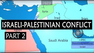 IsraelPalestine conflict  Summary on a Map [upl. by Hachman]