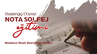 Notaların Dizek Üzerindeki Yerleri [upl. by Kreitman967]