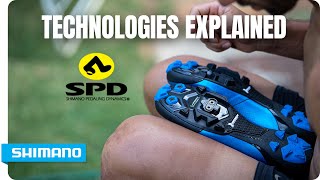 Technologies Explained SPD Pedals  SHIMANO [upl. by Anala181]