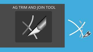 How to easily trim in Illustrator  Introducing AG Trim amp Join Tool [upl. by Ecnahs]