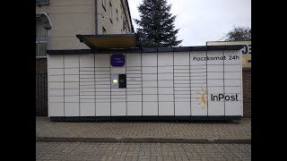 How to Receive Parcel from InPost Lockers  inpost paczkomaty English Subtitles [upl. by Yenahpets202]