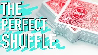 How to MASTER the perfect shuffle  Faro shuffle amp Magic trick tutorial [upl. by Aurlie]