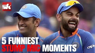 TOP 5 Most Funniest amp Savage Sledging Caught on Stump Mic  MS Dhoni  Virat Kolhi  Rishabh Pant [upl. by Devora]