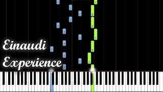 Ludovico Einaudi  Experience Piano Tutorial Synthesia [upl. by Danit]