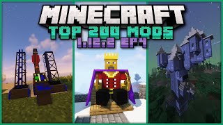 Top 200 Best Mods for Minecraft 1122 EPISODE 4Mobs Dimensions amp Camping [upl. by Attelliw]