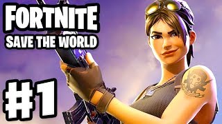 Fortnite Save the World  Gameplay Walkthrough Part 1  Stonewood PC [upl. by Capone]