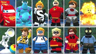 LEGO The Incredibles  All 119 Characters W Gameplay DLC Included [upl. by Maurreen]