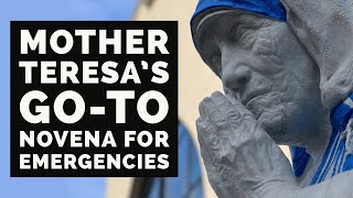 Mother Teresa’s FLYING NOVENA  to offer up petitions quickly [upl. by Prunella]