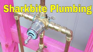 Plumbing With Sharkbite Fittings [upl. by Anewor488]