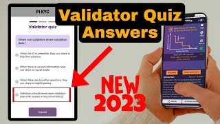 PI KYC  Validator Quiz Answers [upl. by Schlesinger]