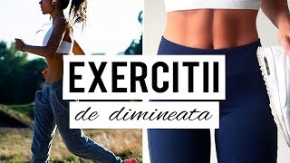 GIMNASTICA DE DIMINEATA  5 MINUTE MORNING Workout HD [upl. by Frolick]