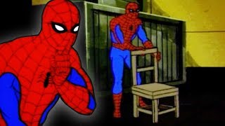 Animated SpiderMan  Funniest Moments [upl. by Atterrol372]