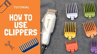 How to Use Clippers  Haircuts at Home [upl. by Orin]