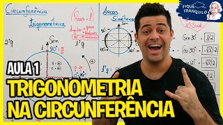 Trigonometria na circunferência ENEM  Aula 1 Como utilizar a circunferência trigonométrica [upl. by Dlorag]