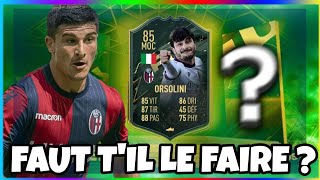 FIFA 22  SBC ORSOLINI JOKERS HIVER  FAUT IL LE FAIRE [upl. by Laurice]