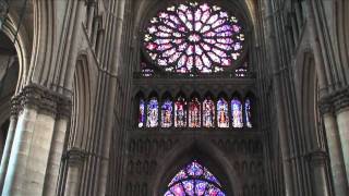 Inside Reims Cathedral Cathédrale NotreDame de Reims Reims ChampagneArdenne NE France [upl. by Hoover]