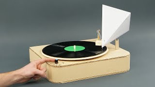 DIY Simple Vinyl Record Player [upl. by Farand]