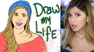 Reacting to DRAW MY LIFE not watched in 5 years [upl. by Auqinihs636]