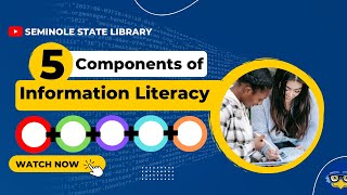 5 Components of Information Literacy [upl. by Yahsram]