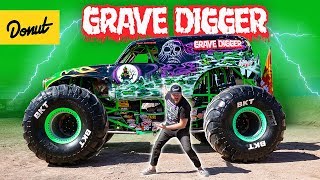 GRAVE DIGGER Inside the Legendary Monster Truck [upl. by Fira559]