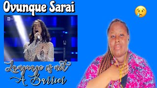 SANREMO 2022 Irama Ovunque Sarai REACTION [upl. by Nosyt143]