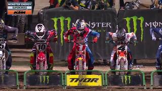 2017 Monster Energy Supercross Finals 450SX Main in Las Vegas NV [upl. by Eiramave]