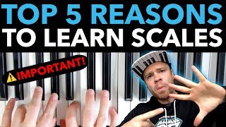 5 Reasons You MUST Learn Your Piano Scales I’m Serious [upl. by Desiree]