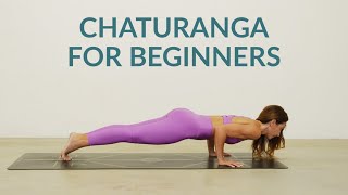 Chaturanga For Beginners [upl. by Rann]