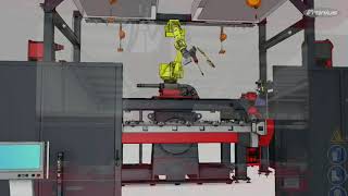 Fronius CMT robotic welding cell [upl. by Eniamurt894]