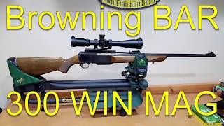 Browning BAR 300 Winchester Magnum [upl. by Byrle]