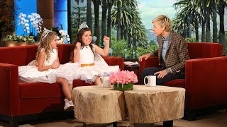 Sophia Grace amp Rosie Return to Ellen [upl. by Eceerahs468]