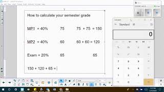 How to Calculate Your Semester Average [upl. by Esahc]