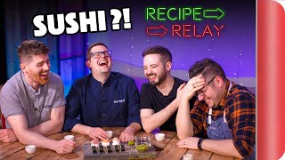 SUSHI Recipe Relay Challenge  Pass It On S2 E11  Sorted Food [upl. by Vladi365]