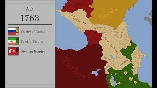 The History of the Caucasus  Every Year [upl. by Aurelia]