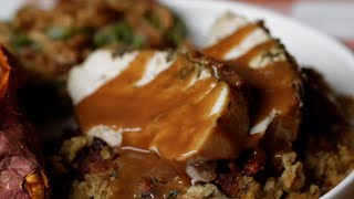 One Pan Thanksgiving Dinner For Two • Tasty Recipes [upl. by Alvarez]