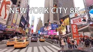 New York City 8K  VR 360 Drive [upl. by Gerrard122]