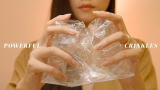 ASMR Powerful Crinkles to Make You Tingle No Talking [upl. by Lledo923]