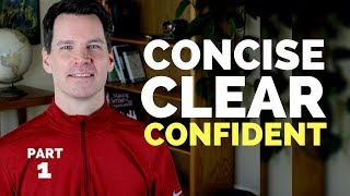 Effective Communication Skills Training Concise Clear Confident Part 1 of 7  Longwindedness [upl. by Arni]